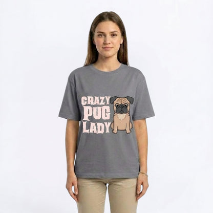 Luna - Unisex Pug T-Shirt – Premium Cotton Dog Lover Tee