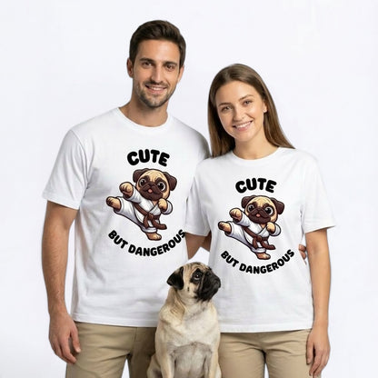 Atlas - Unisex Pug T-Shirt – Premium Cotton Dog Lover Tee