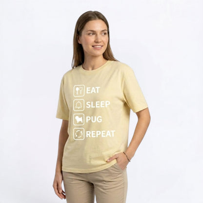 Willow  - Unisex Pug T-Shirt – Premium Cotton Dog Lover Tee