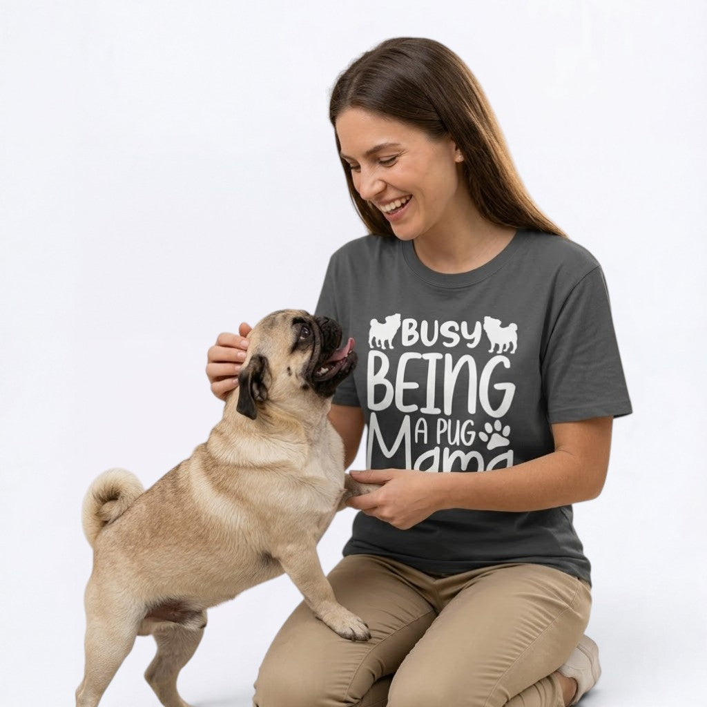 Coco - Unisex Pug T-Shirt – Premium Cotton Dog Lover Tee