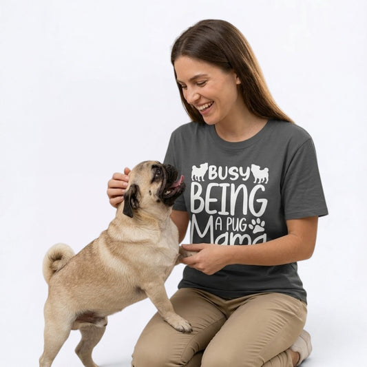 Coco - Unisex Pug T-Shirt – Premium Cotton Dog Lover Tee