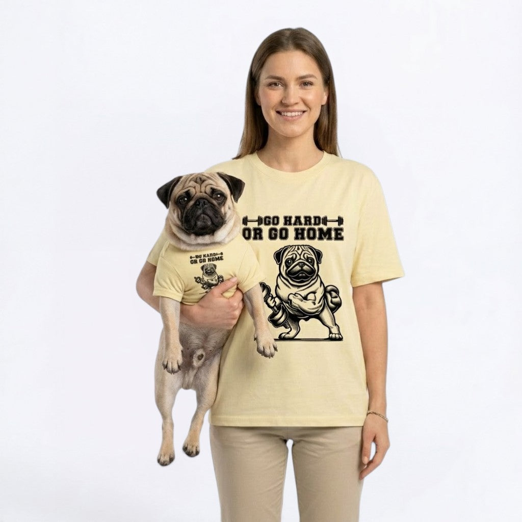 Enzo - Unisex Pug T-Shirt – Premium Cotton Dog Lover Tee