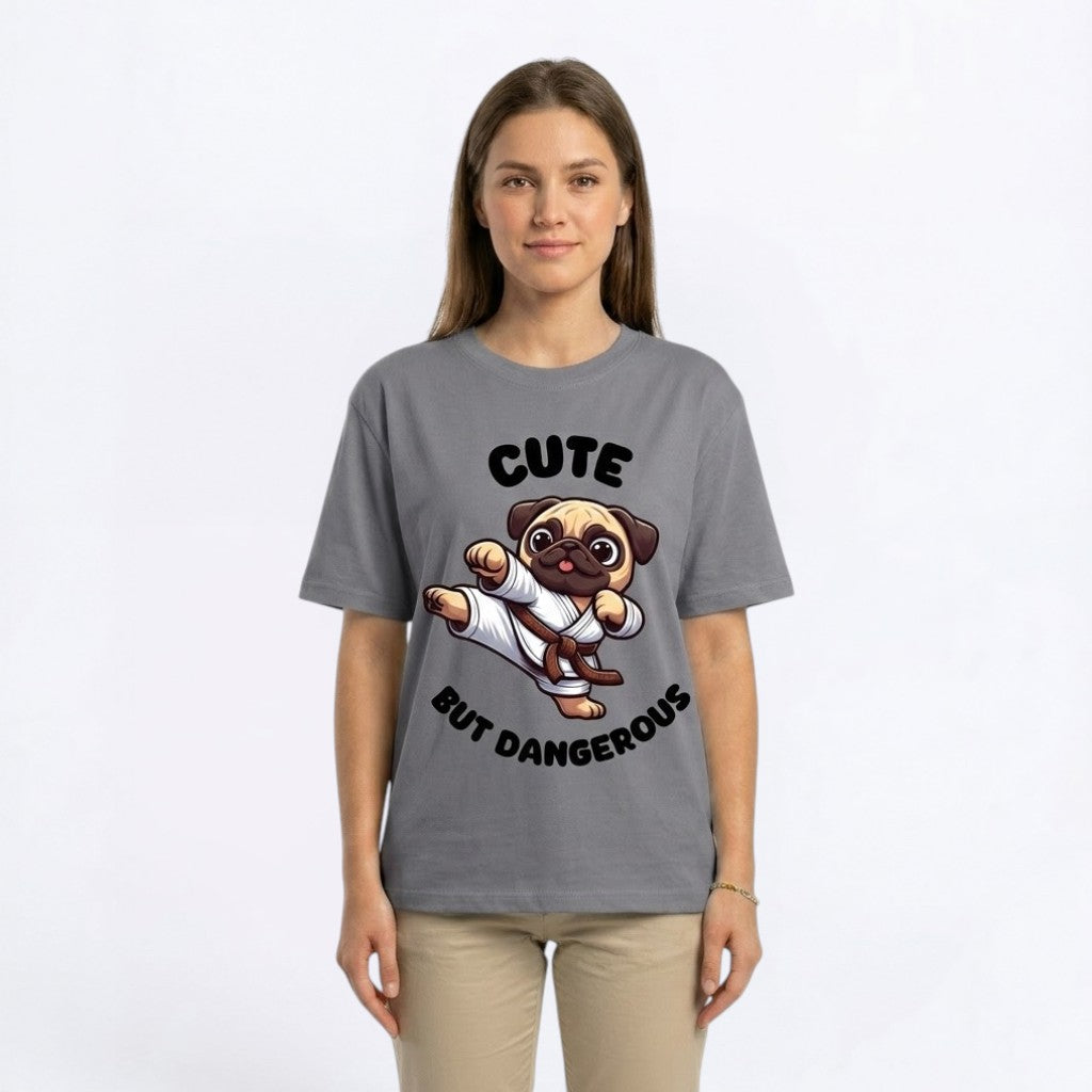 Atlas - Unisex Pug T-Shirt – Premium Cotton Dog Lover Tee
