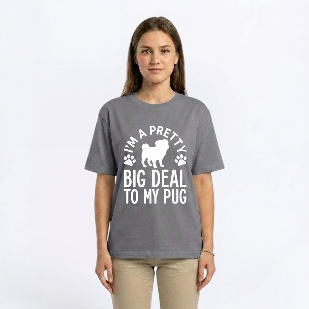 Daisy - Unisex Pug T-Shirt – Premium Cotton Dog Lover Tee