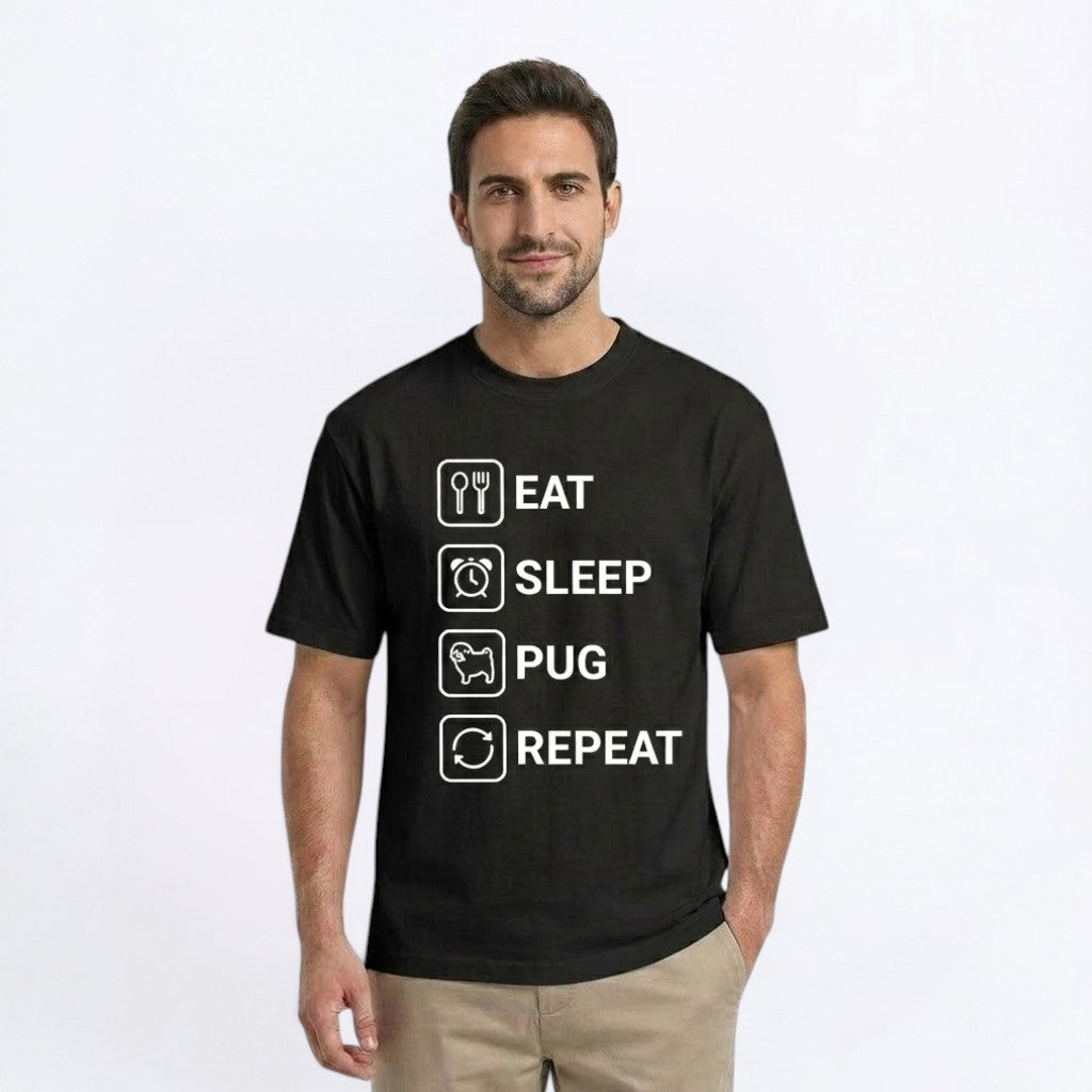 Willow  - Unisex Pug T-Shirt – Premium Cotton Dog Lover Tee
