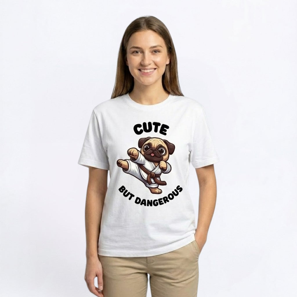 Atlas - Unisex Pug T-Shirt – Premium Cotton Dog Lover Tee