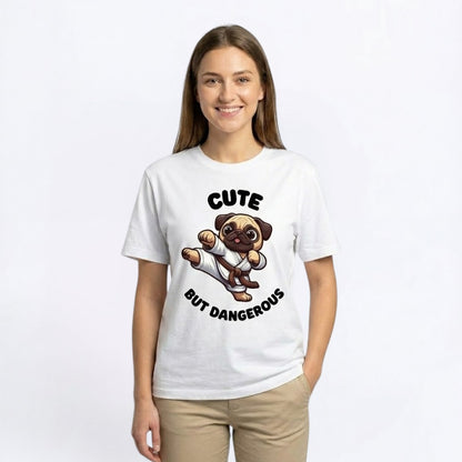 Atlas - Unisex Pug T-Shirt – Premium Cotton Dog Lover Tee