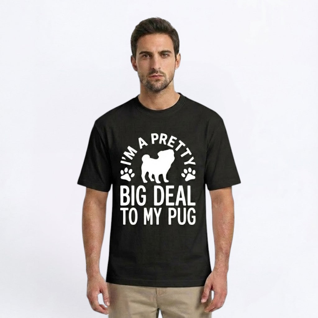 Daisy - Unisex Pug T-Shirt – Premium Cotton Dog Lover Tee