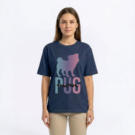 Cloey - Unisex Pug T-Shirt – Premium Cotton Dog Lover Tee