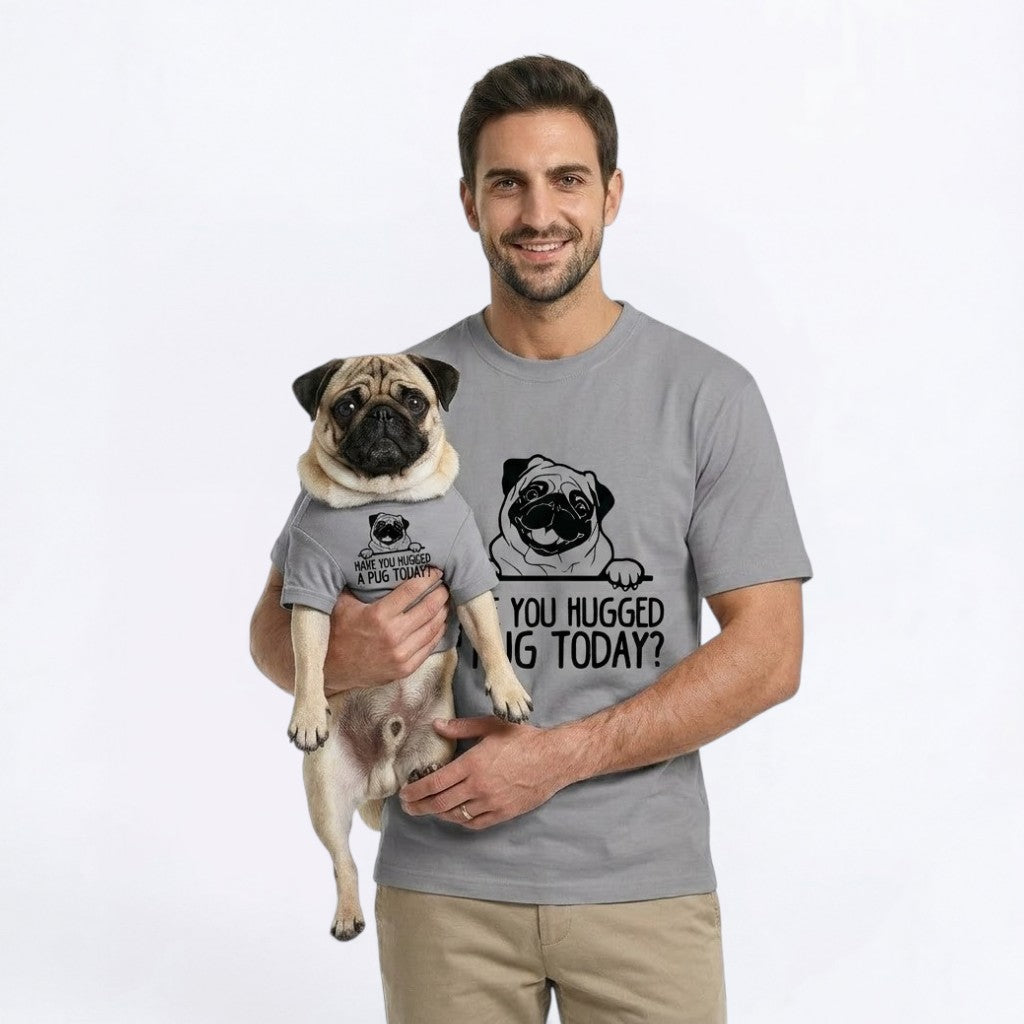 Sable - Unisex Pug T-Shirt – Premium Cotton Dog Lover Tee