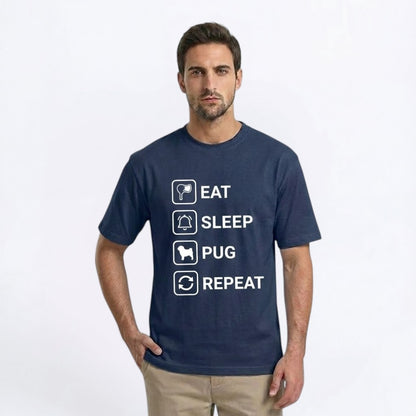 Willow  - Unisex Pug T-Shirt – Premium Cotton Dog Lover Tee