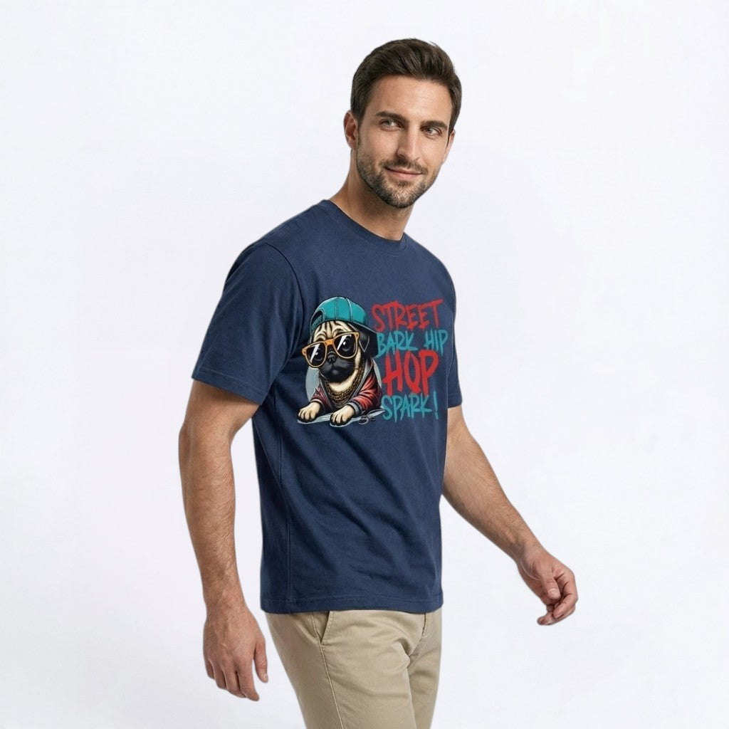 Chase - Unisex Pug T-Shirt – Premium Cotton Dog Lover Tee