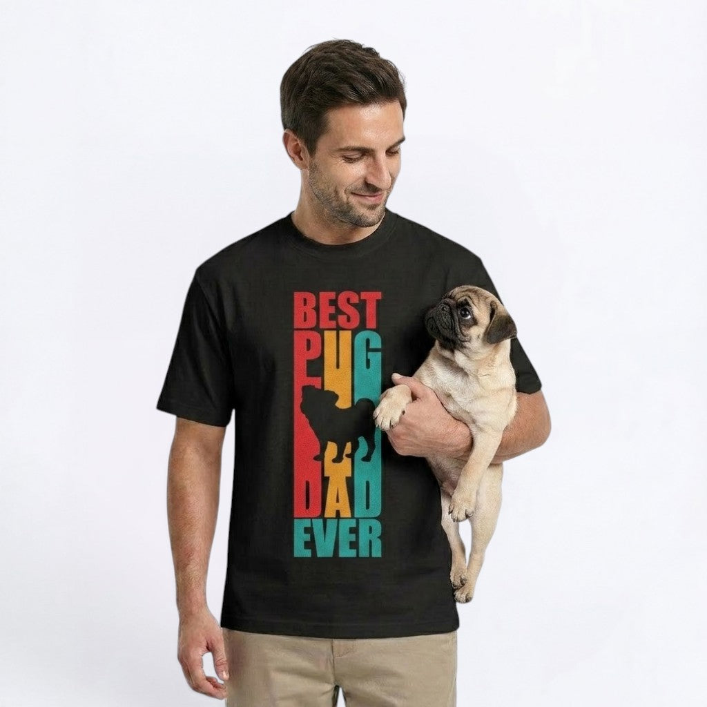 Ace - Unisex Pug T-Shirt – Premium Cotton Dog Lover Tee