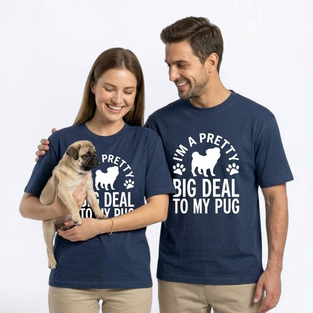Daisy - Unisex Pug T-Shirt – Premium Cotton Dog Lover Tee
