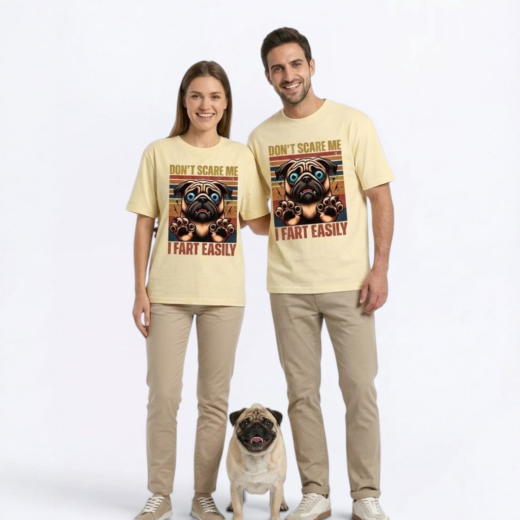 Lilo - Unisex Pug T-Shirt – Premium Cotton Dog Lover Tee