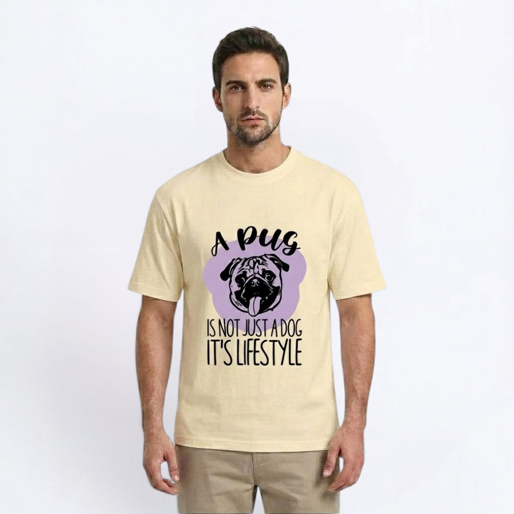 Lilo - Unisex Pug T-Shirt – Premium Cotton Dog Lover Tee