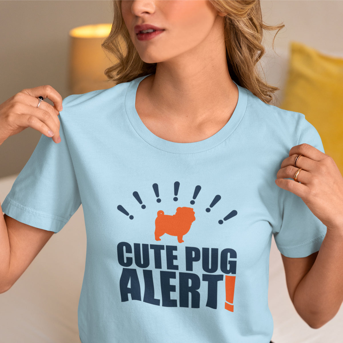 Rocco - Unisex Pug T-Shirt – Premium Cotton Dog Lover Tee