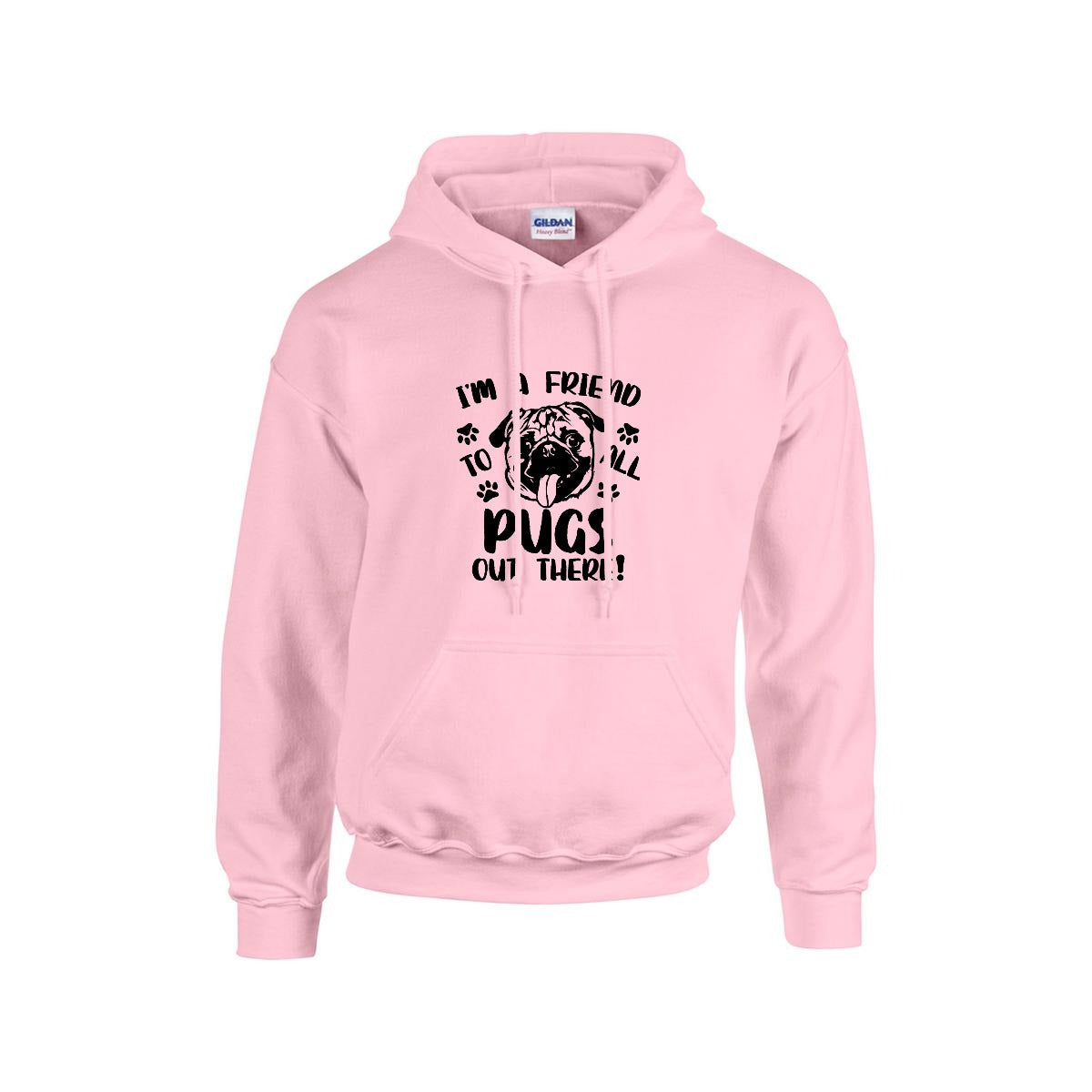 Appolo  - Pug Lover Hoodie – Essential Unisex Cotton Sweatshirt