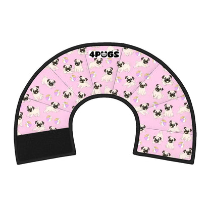 Buster  - Elizabethan Cone Collar Pug Fit