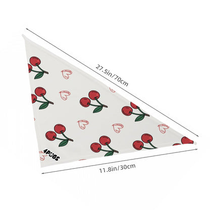 Peach - Pug Bandana