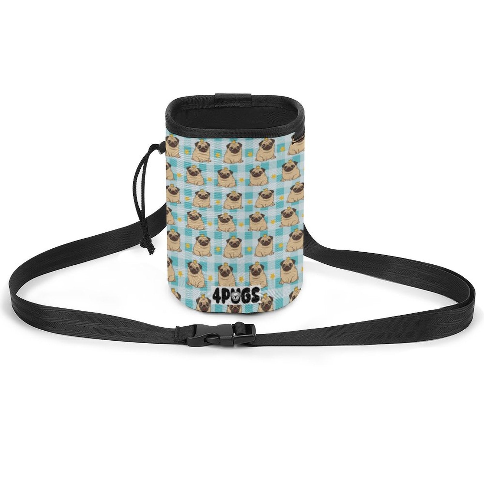 Roxy - Pug Treat Training Pouch | Portable Bait Bag with Waist Clip