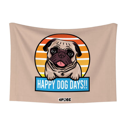Ember - Pug  Blanket