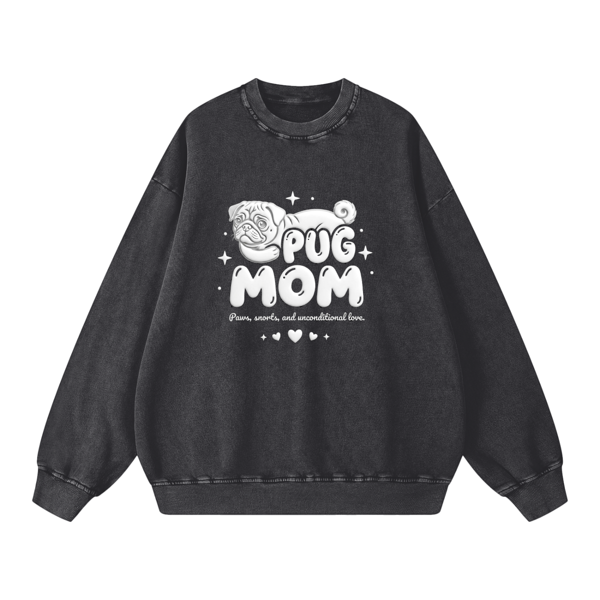 Milo - Snow Washed Oversized Sweatshirt