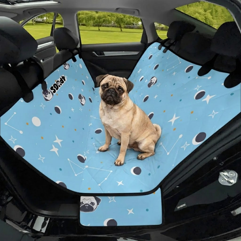 Chloe - Waterproof Pug Car Seat Cover