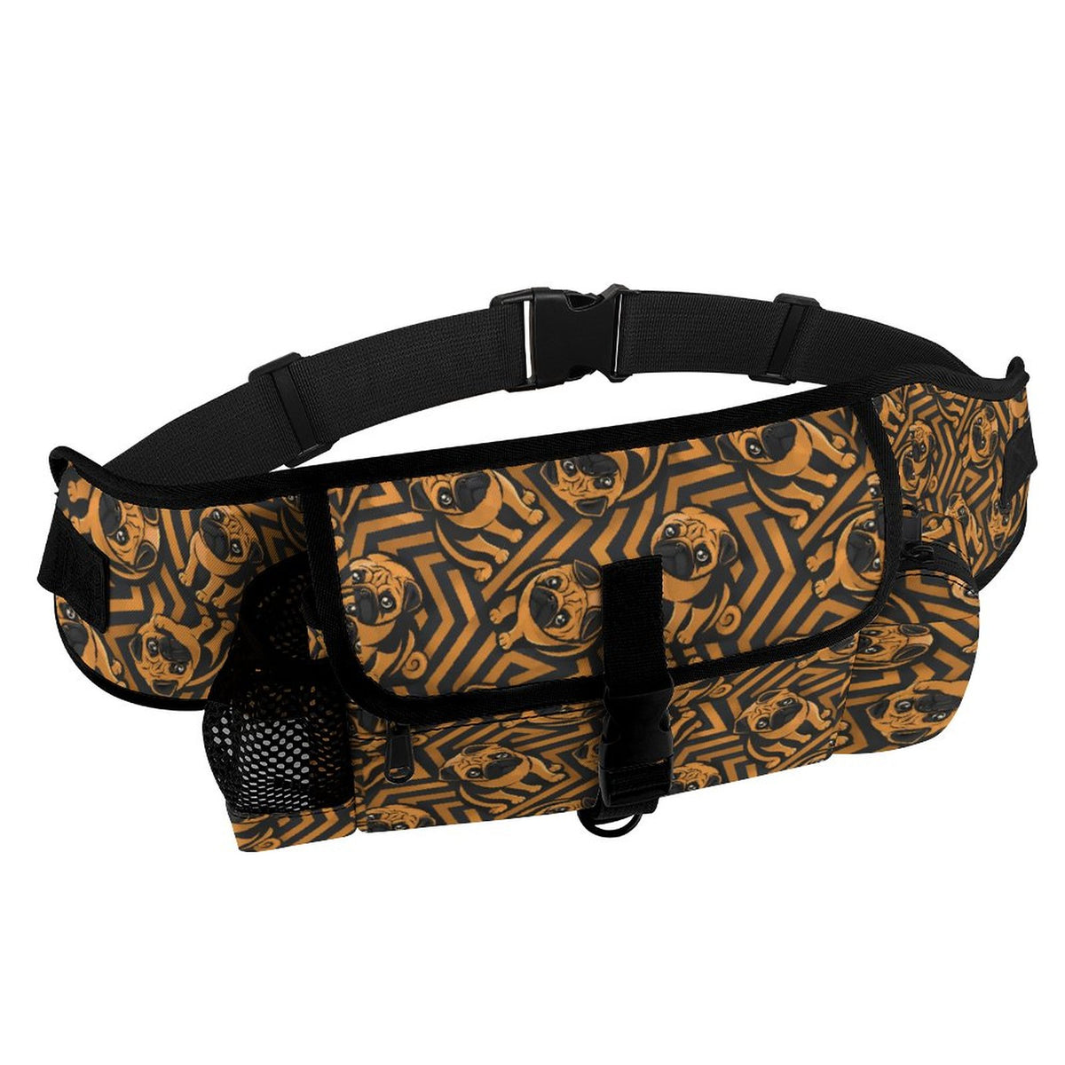 Rocco - Pug Treat Training Pouch | Outdoor Storage Waist Bag