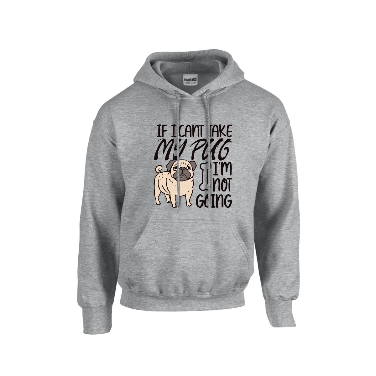 Nala  - Pug Lover Hoodie – Essential Unisex Cotton Sweatshirt