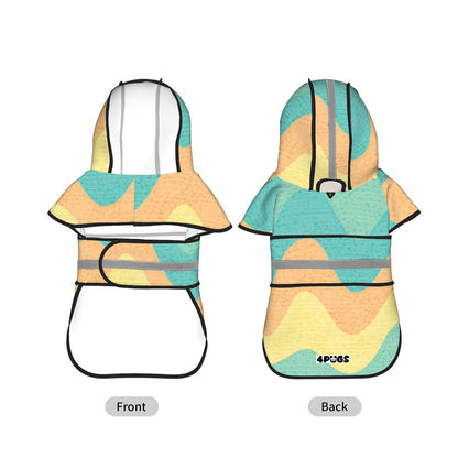 Onyx  - Reflective Pug Poncho
