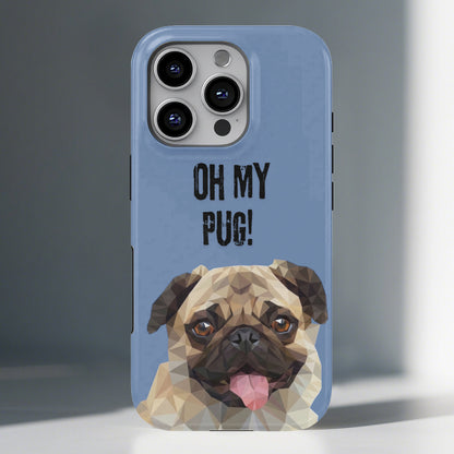 Boomer - Dual-Layer Pug  Phone Case