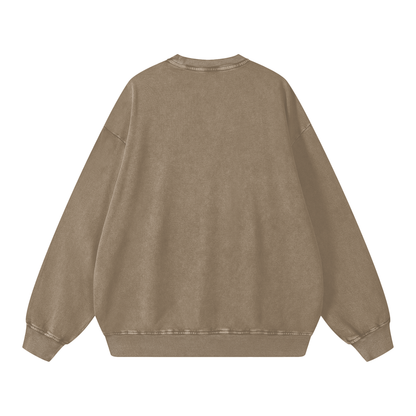 Sam - Snow Washed Oversized Sweatshirt