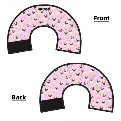 Buster  - Elizabethan Cone Collar Pug Fit