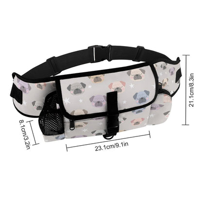 Pixie - Pug Treat Training Pouch | Portable Bait Bag with Waist Clip
