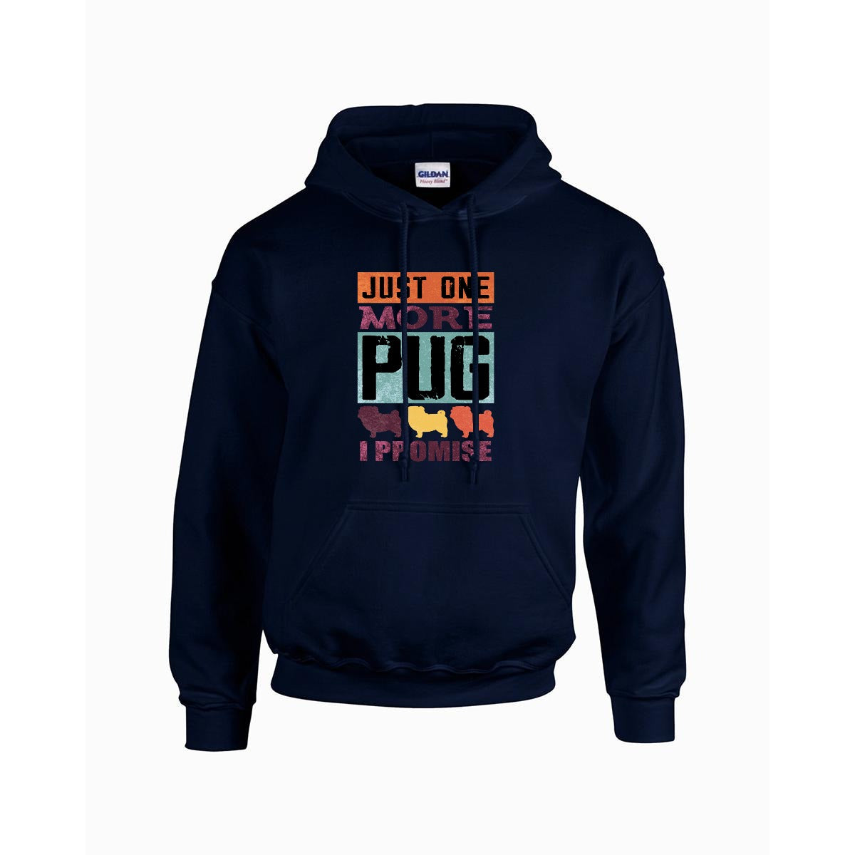 Zara  - Pug Lover Hoodie – Essential Unisex Cotton Sweatshirt