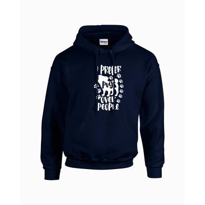 Charlie - Pug Lover Hoodie – Essential Unisex Cotton Sweatshirt
