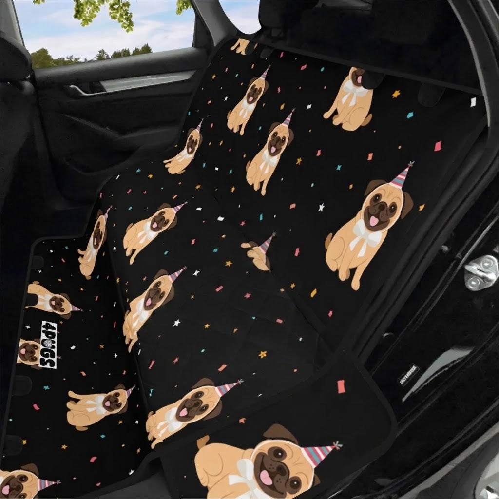 Stella - Waterproof Pug Car Seat Cover