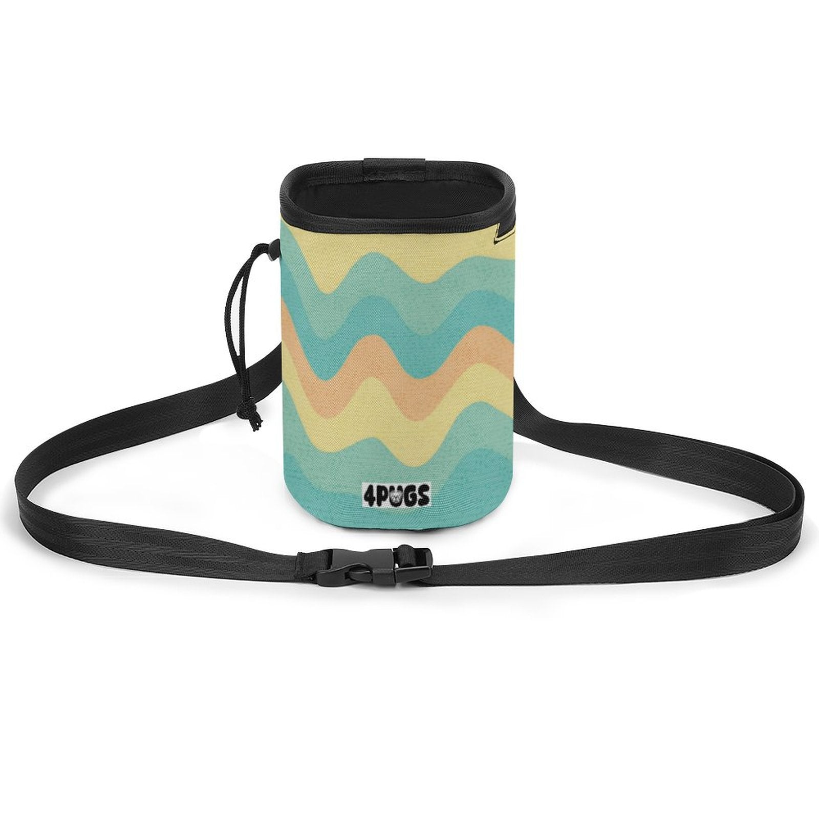 Sassy - Pug Treat Training Pouch | Portable Bait Bag with Waist Clip
