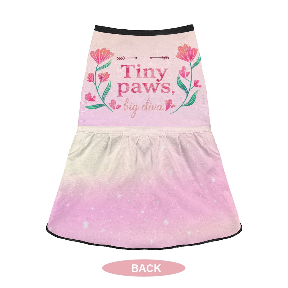 Hazel- Pug Princess Dress