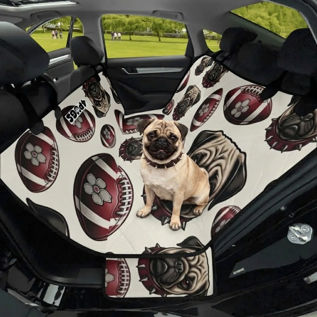 Bronx - Waterproof Pug Car Seat Cover