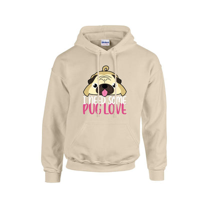 Max  - Pug Lover Hoodie – Essential Unisex Cotton Sweatshirt