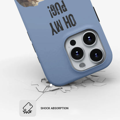 Boomer - Dual-Layer Pug  Phone Case