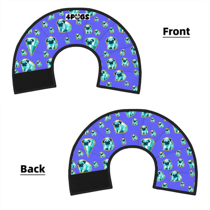Daisy - Elizabethan Cone Collar Pug Fit