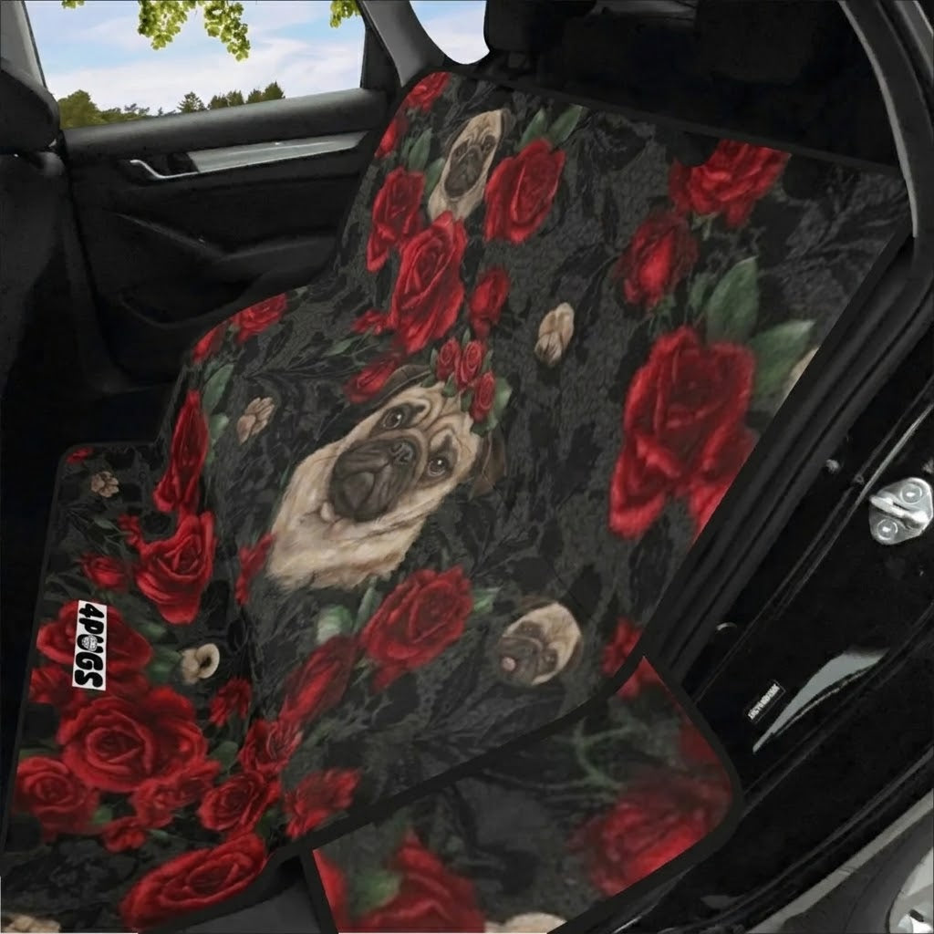 Buster - Waterproof Pug Car Seat Cover
