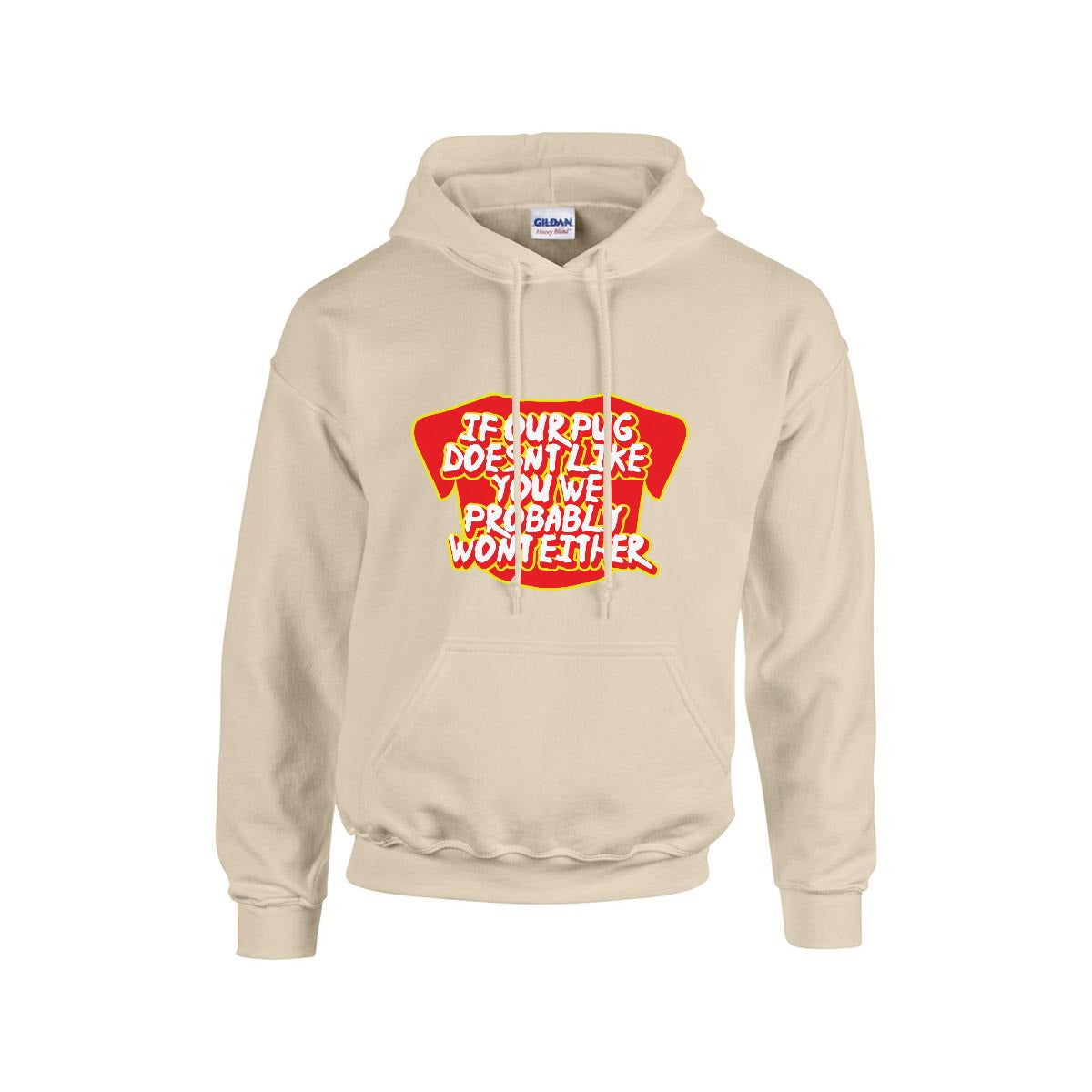OLie  - Pug Lover Hoodie – Essential Unisex Cotton Sweatshirt