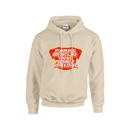OLie  - Pug Lover Hoodie – Essential Unisex Cotton Sweatshirt