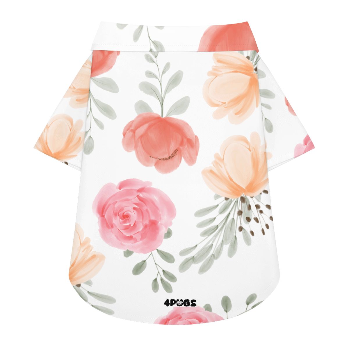 Sophie - Pug Hawaiian Shirt