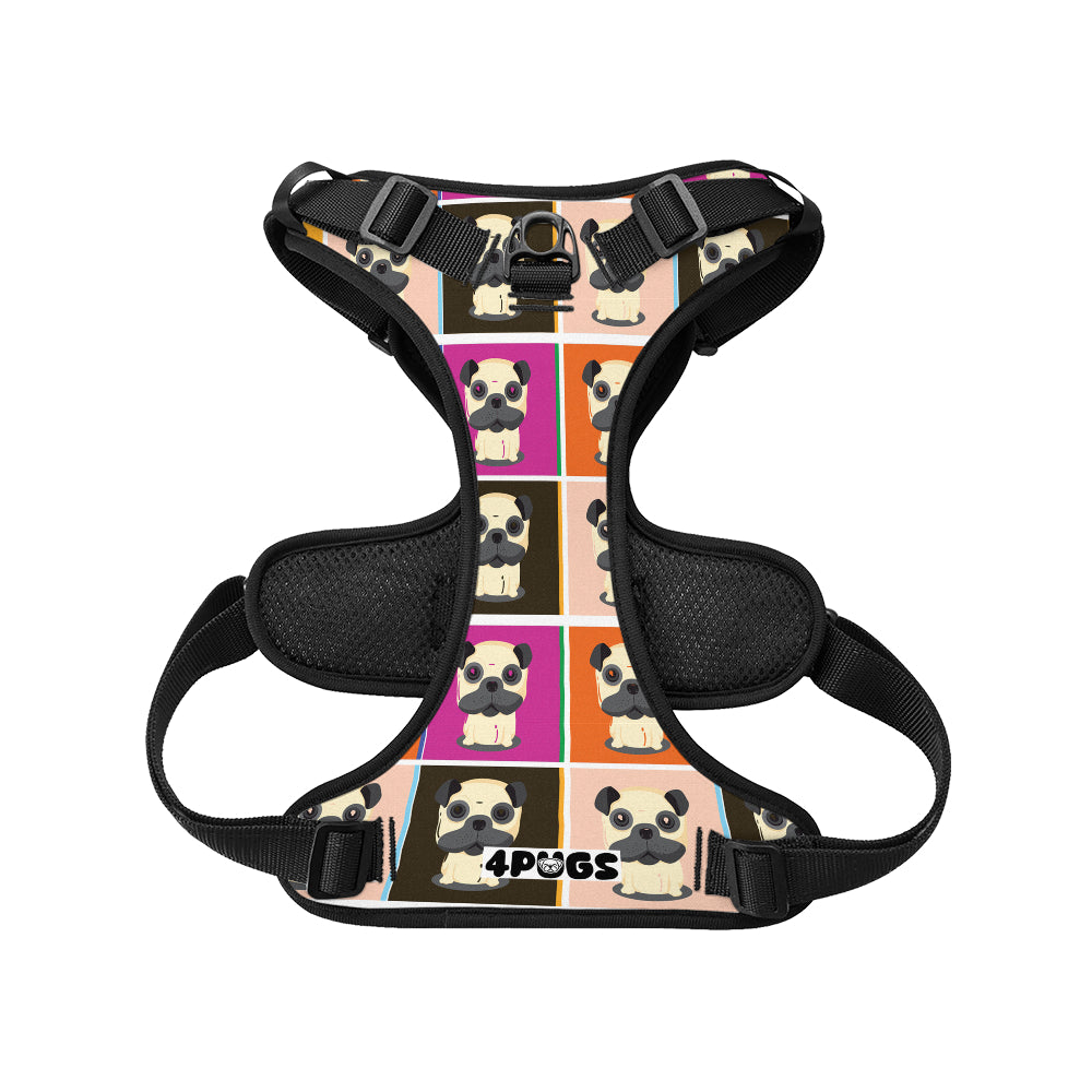 Max - Pug Dog Harness