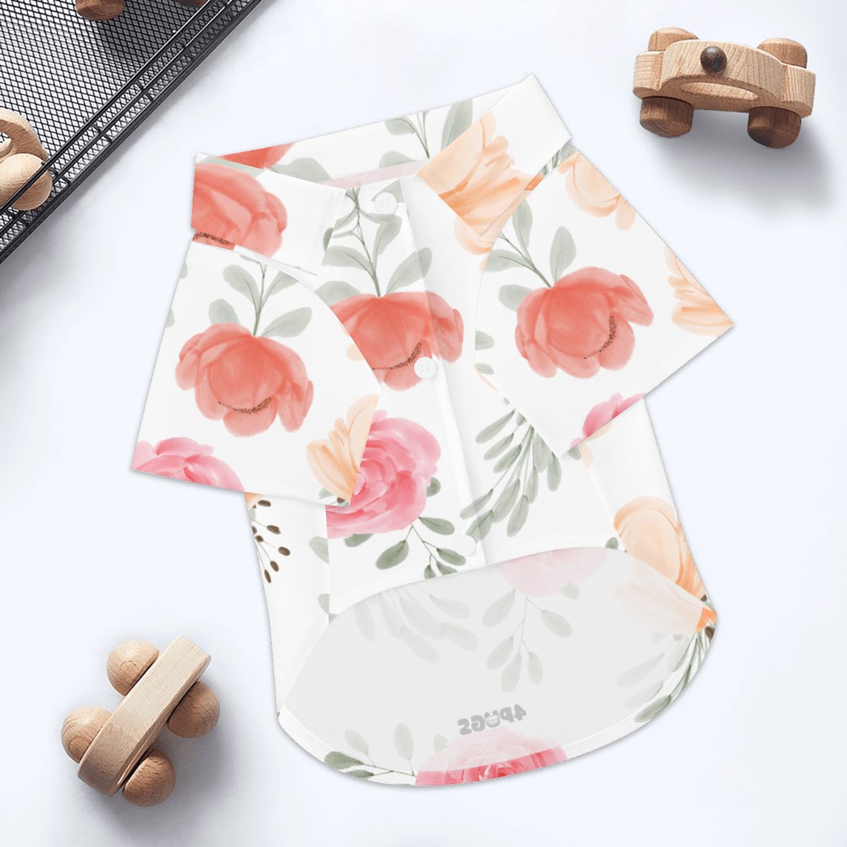Sophie - Pug Hawaiian Shirt